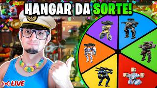 🔴SEXTOOOU🔴 A SORTE DECIDE NOSSO HANGAR! War Robots Brasil