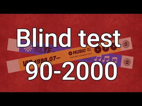 blind test 90 - 2009 partie 1 (facile)