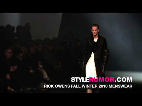Rick Owens Fall Winter 2010 Men's Collection Stylerumor.com