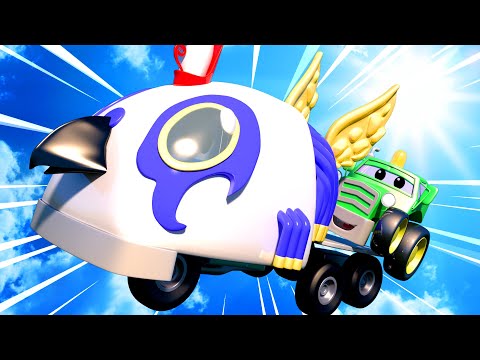 Super Kamion Carl u Auto Gradu 🚚 ⍟  Specijal za Povratak u Školu - Veliki Horus - Crtići sa autima