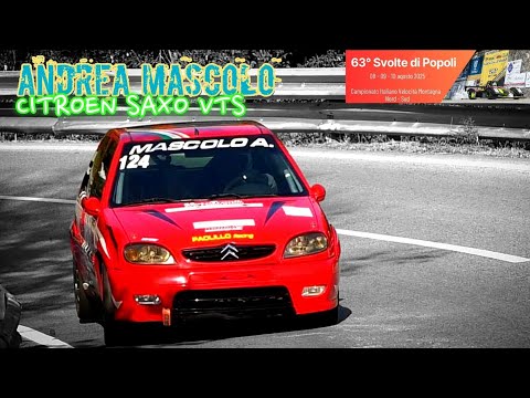 63' Svolte di Popoli 2025 || Andrea Mascolo || Citroen Saxo VTS