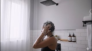 EASIEST Wash Day Routine for Natural Hair | Quick & Simple Natural Hair Care 🫧