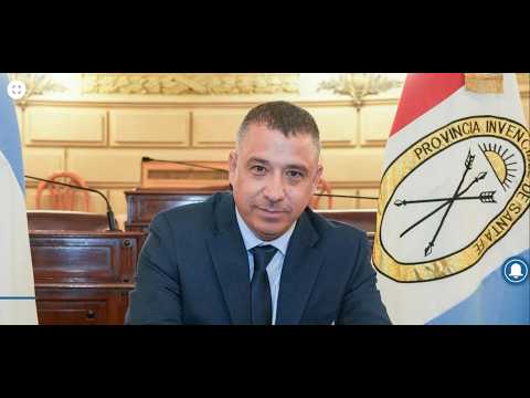 Acto de Juramento del Dr. Diego L. Maciel como Ministro de la Corte Suprema de Justicia de Santa Fe
