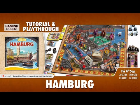 Hamburg - Tutorial and Playthrough 3-player game