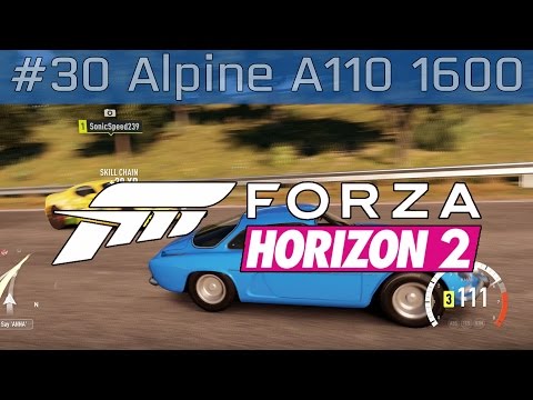 Forza Horizon 2 - Gameplay Walkthrough Part #30 Renault Alpine A110 1600S [HD 1080P]