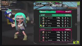 [LIVE]スプラ8日目　素人脱却したつもりだぁ！！