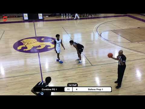 Combine Academy Black vs Believe Prep (game2) at Legacy Jamboree