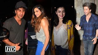 SRK, Alia, Ranbir & Deepika at Imtiaz’a B’Day Bash