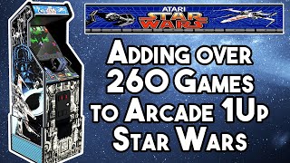 Adding over 260 games to Arcade 1Up Star Wars Cabinet