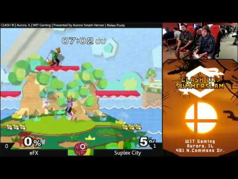 INTEL | Suplex City (Fox) vs. eFX (Fox) - Melee Pools CLASH III