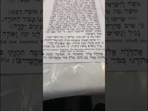 Chazan Nathan Gluck - Sisu v’simchu for shul on Simchas Torah