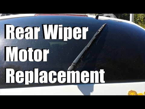 Rear Wiper Motor Replacement - 2005 Buick Terraza