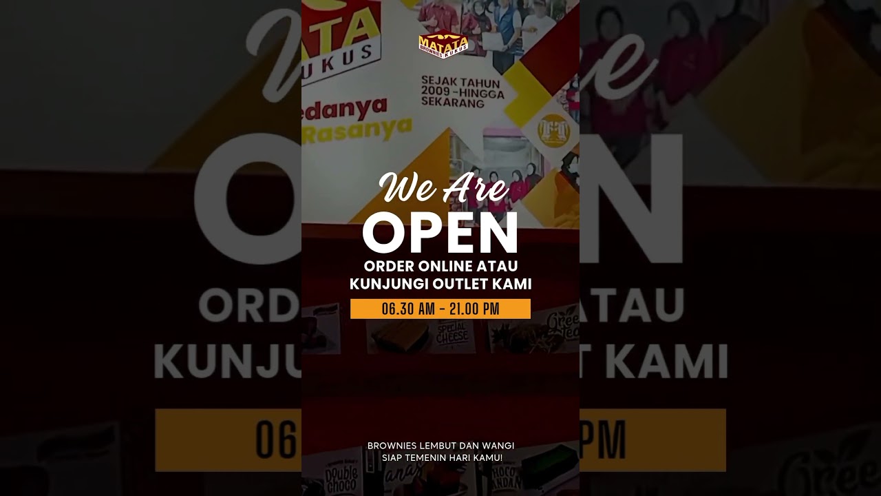 We are open outlet