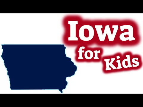 Iowa for Kids | US States Learning Video