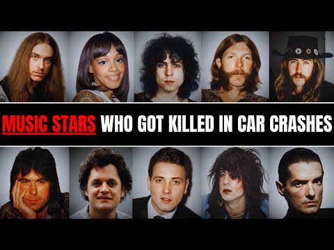 10 SHOCKING Car Crashes That Killed Rock Legends Instantly