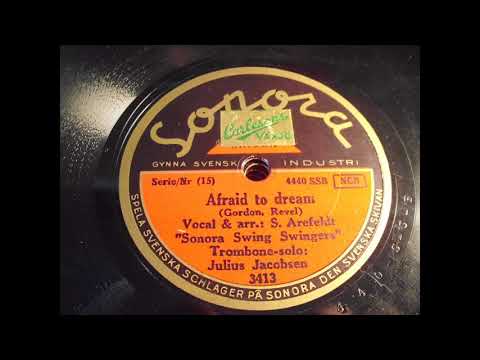 Sonora Swing Swingers: Afraid to dream (Stockholm 1938)