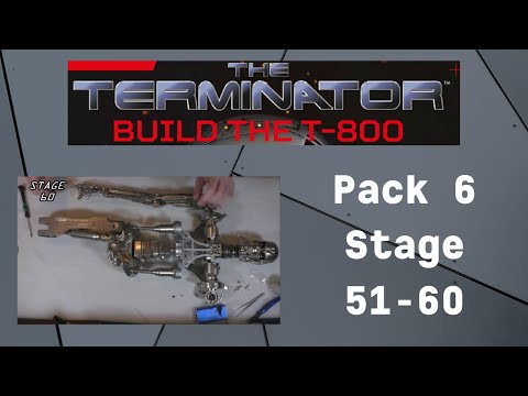 Agora Models & Hachette Build the Terminator T-800 Pack 6 - The Right Thigh!