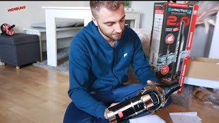 INVICTUS X9 TEST GENIUS | AKKU STAUBSAUGER SAUGEN UND WISCHEN | X WATER 2.0 | UV LICHT | Unboxing PP