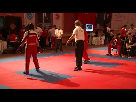 Jordan Ferguson v Fatma Siyimer WAKO World Championships 2013