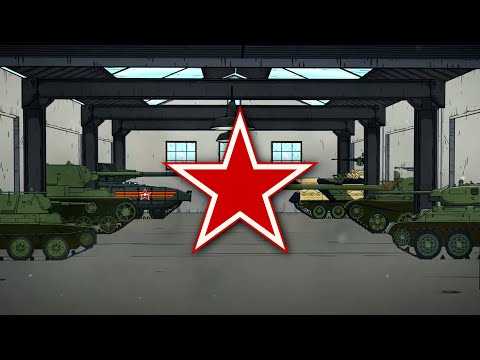 Evolution of Soviet and Russian Tanks -  Animated Timeline