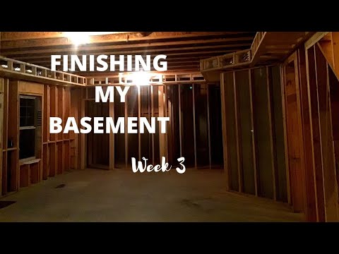 Finishing my Basement Week 3