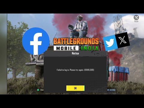 Failed To Log in Please try Again (9999,309) || BGMI / PUBG 3.5 update Facebook  Login problem ios