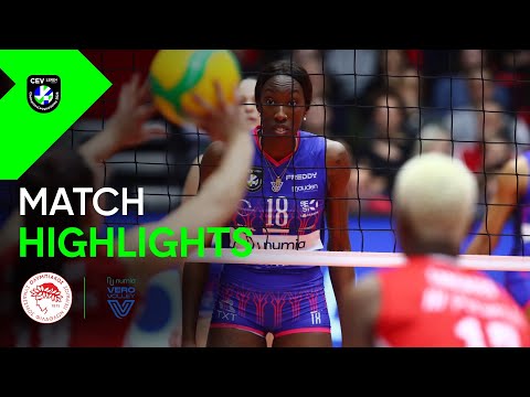 Highlights | Olympiacos PIRAEUS vs. Numia Vero Volley MILANO | CEV Champions League Volley 2026