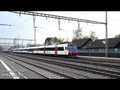 [4K] Swiss Train Spotting at Rupperswil - 9/13/18 - Part 3