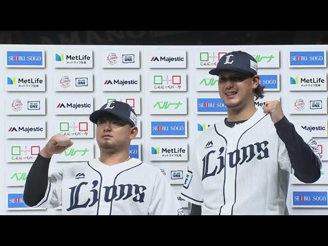 ライオンズ・高橋光成投手・森選手ヒーローインタビュー 3/26 L-B