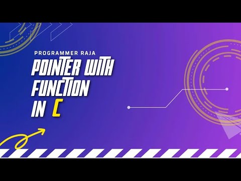 Pointer With Function In C Tutorial 35