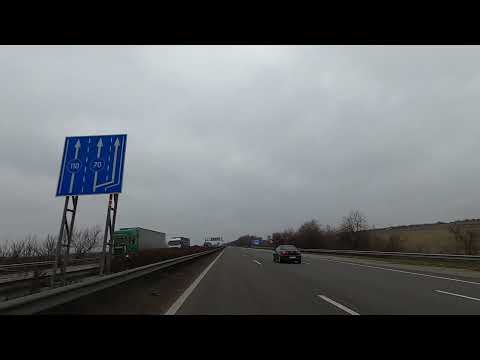 Hongrie Autoroute Budapest Györ Gopro / Hungary Highway Budapest to Gyor, Gopro