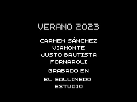 Verano 2023 - Carmen Sánchez Viamonte