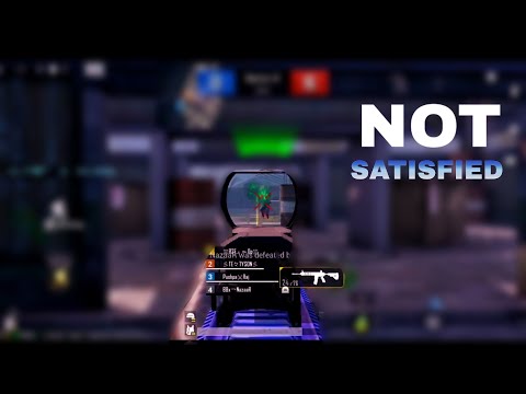 NOT SATISFIED || BGMI || Yarikh | Oneplus,9R,9,8T,7T,7,6T,8,N105G,N100,Nord,5T,NeverSettle,#yarik