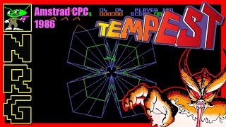NRG: 5-10 Minutes of Gameplay - Tempest [Amstrad CPC]