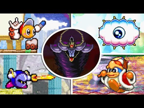Kirby: Nightmare in Dream Land - All Bosses (No Damage)
