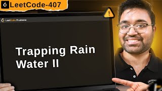 YouTube video '407. Trapping Rain Water II | leetcode daily challenge | shashcode | java | dsa'