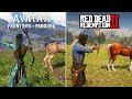 Avatar Frontiers Of Pandora Vs Red Dead Redemption 2 Physics And Details Comparison