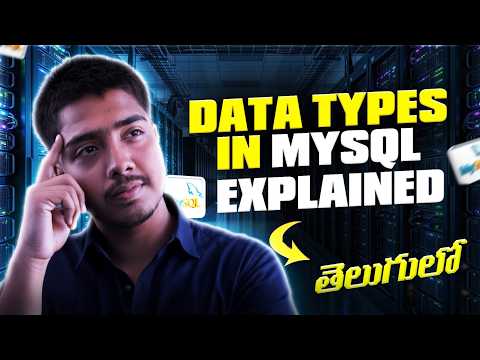Sql Data Types In Telugu Numeric String Date Types Explained Mysql Tutorial