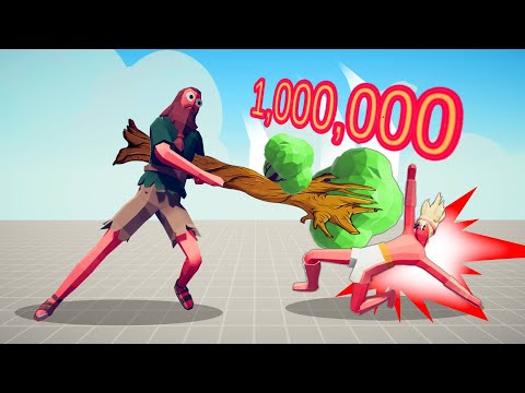 10.000.000 DAMAGE TREE GIANT  1 vs 1 TOURNAMENT | TABS - Totally Accurate Battle Simulator