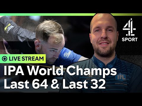 Live Pool | Last 64 & Last 32 | Day Session | IPA World Championships 2023