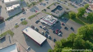 Cincinnati Ohio Colerain Avenue Aerial Drone Video in 4K 2022