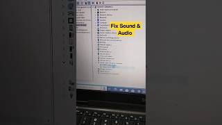 FIX100% Sound Audio Problem ON Your PC/Laptop#macnitesh#audio#2023new