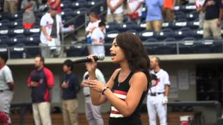 Leslie Christian -  National Anthem Gwinnett Braves Game 08.30.12