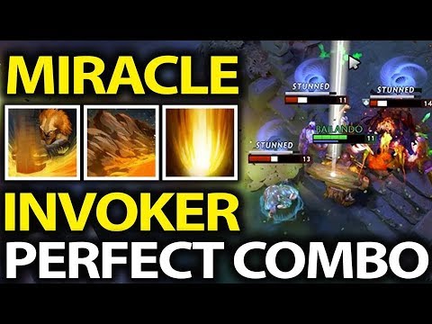 Echoslamamjama X SUNTRIKE COMBO - Miracle GOD Invoker Dota 2 Epic Gameplay