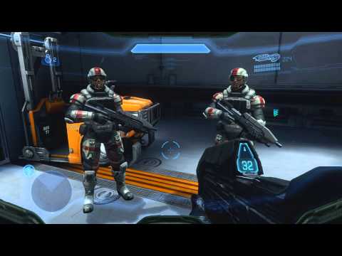 Halo 4 - Easter Eggs - Conan O'Brien and Andy Richter Secret Dialog (Shutdown)