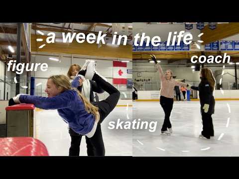 a week in the life of skating coach during christmas ⛸️🎄 | teaching choreography and spin lessons
