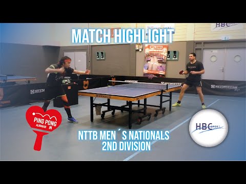 2nd division highlight - HBC vs PingPongAlkmaar