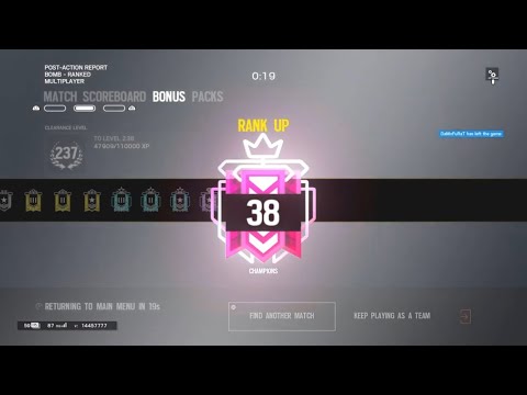 Hitting Champion in Operation Steel Wave - Rainbow Six Siege Champion Gameplay