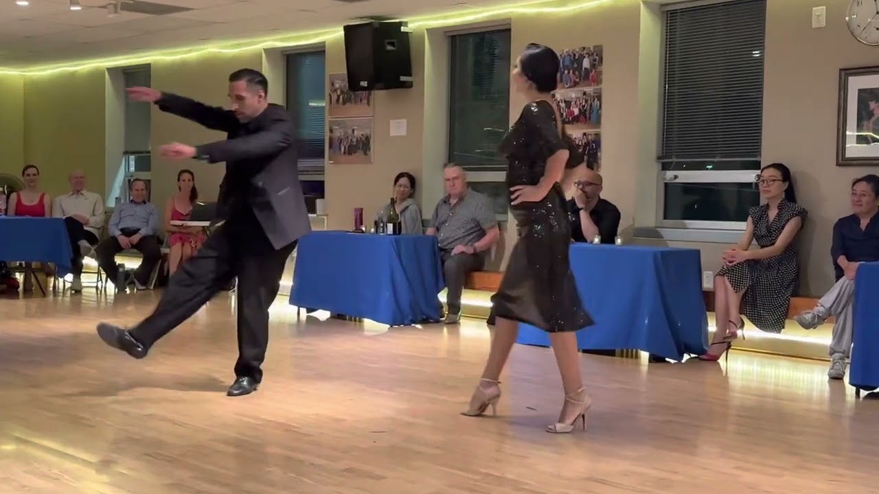 Yesica Esquivel & Ariel Leguizamon: zapateo. El Bulin Milonga. Virginia. June 2, 2023