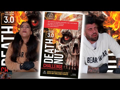 EATING THE WORLDS HOTTEST NUTS! | 16 MILLION SCOVILLES | DEATH NUT 3.0 | #Foodchallenge